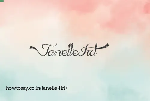 Janelle Firl