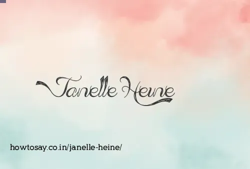Janelle Heine
