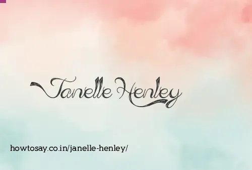Janelle Henley