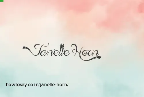Janelle Horn