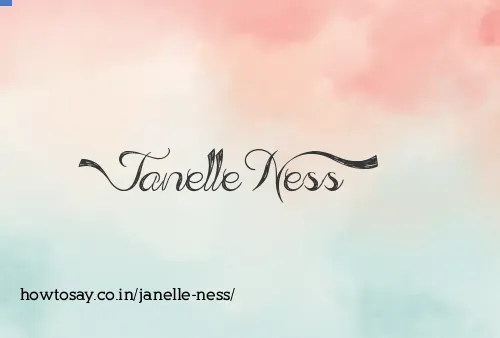 Janelle Ness