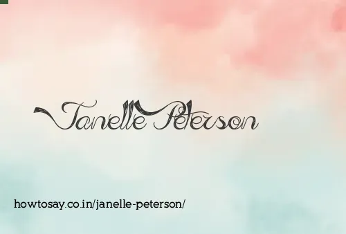 Janelle Peterson