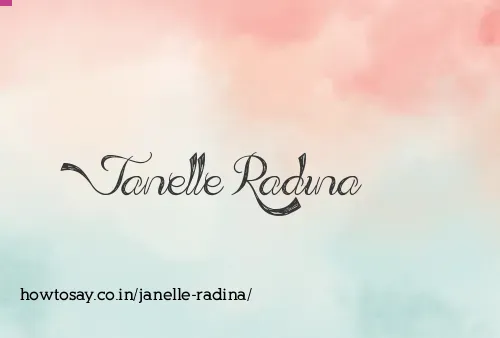Janelle Radina