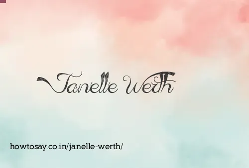 Janelle Werth
