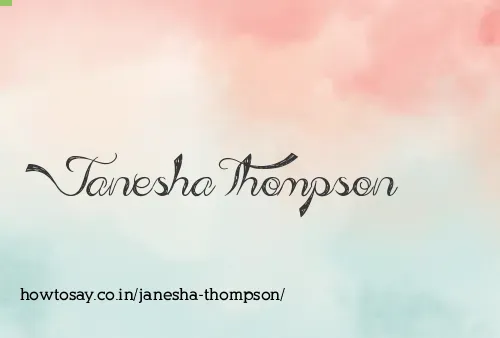 Janesha Thompson