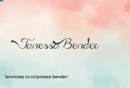 Janessa Bender