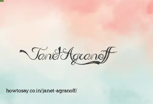 Janet Agranoff