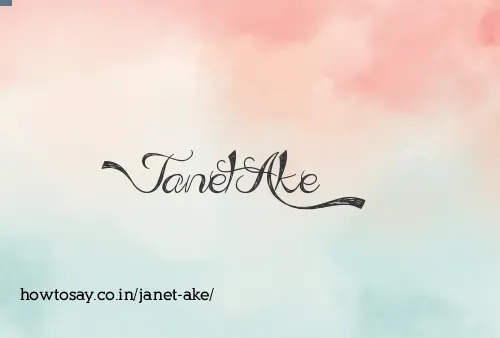 Janet Ake