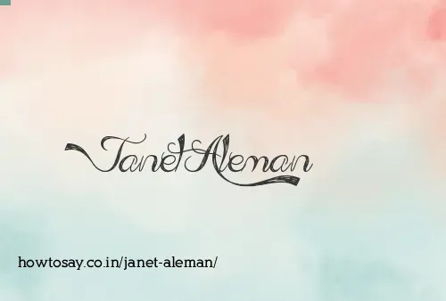 Janet Aleman