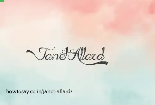 Janet Allard