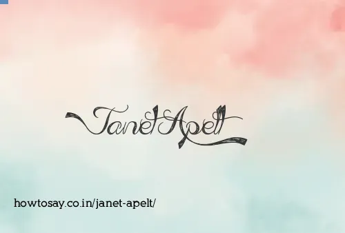 Janet Apelt