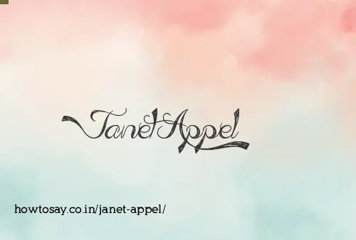 Janet Appel