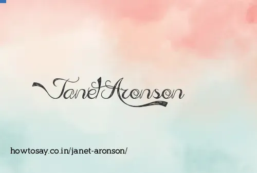 Janet Aronson