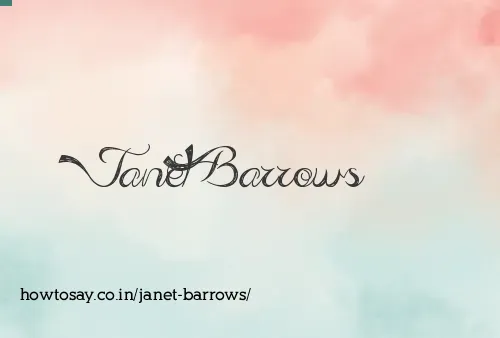 Janet Barrows