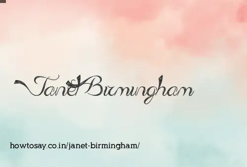 Janet Birmingham