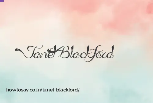 Janet Blackford