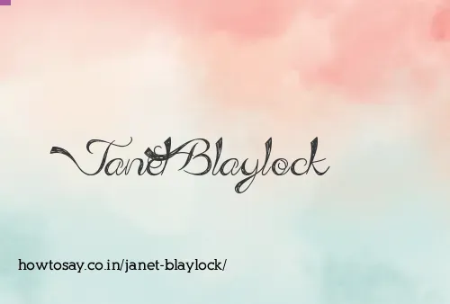 Janet Blaylock