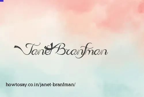 Janet Branfman