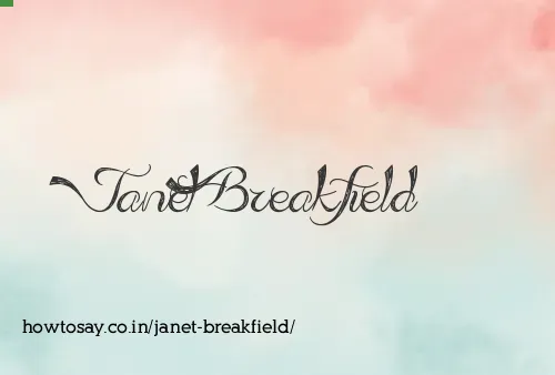 Janet Breakfield