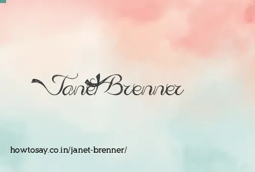 Janet Brenner