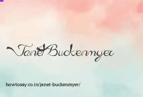 Janet Buckenmyer