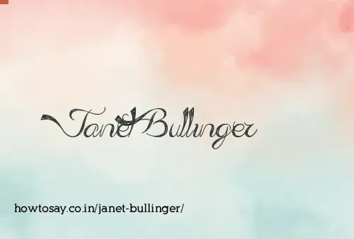 Janet Bullinger