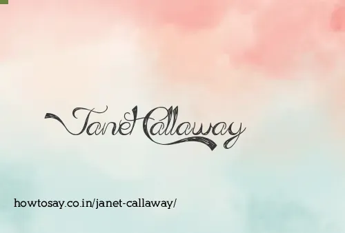 Janet Callaway