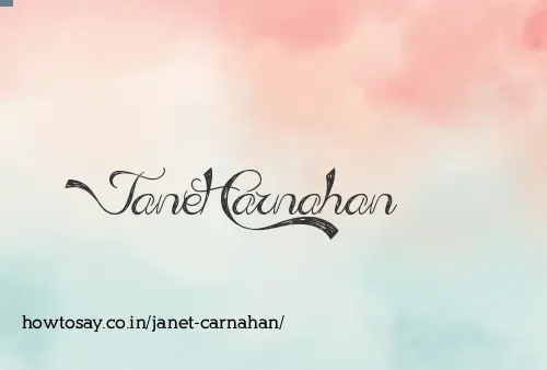 Janet Carnahan