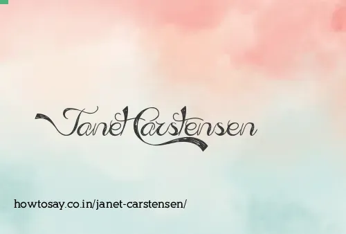 Janet Carstensen