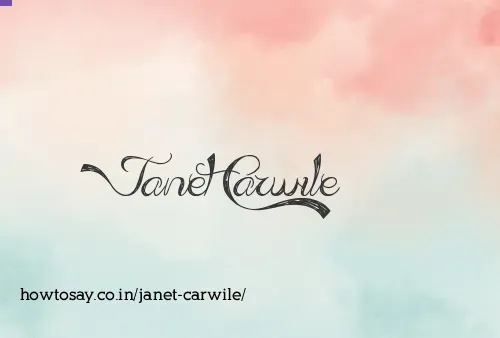 Janet Carwile