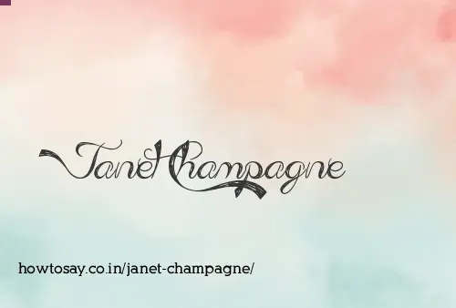 Janet Champagne