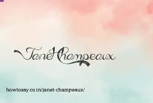 Janet Champeaux