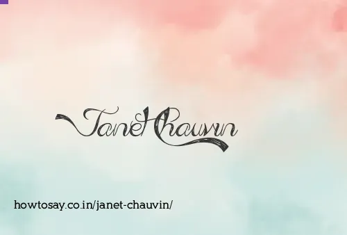 Janet Chauvin