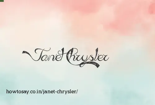 Janet Chrysler