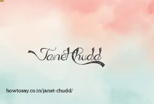 Janet Chudd