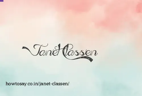 Janet Classen