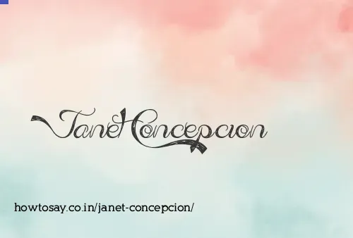Janet Concepcion