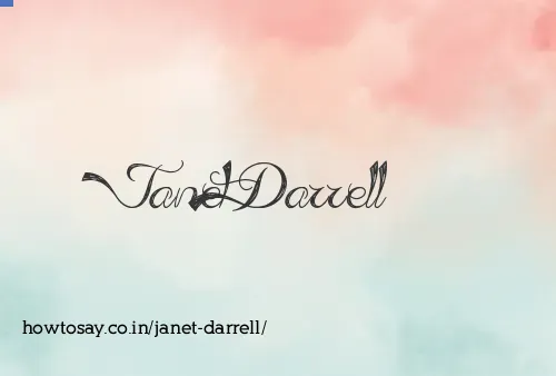 Janet Darrell