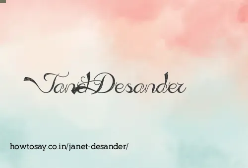 Janet Desander