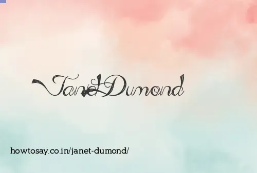 Janet Dumond