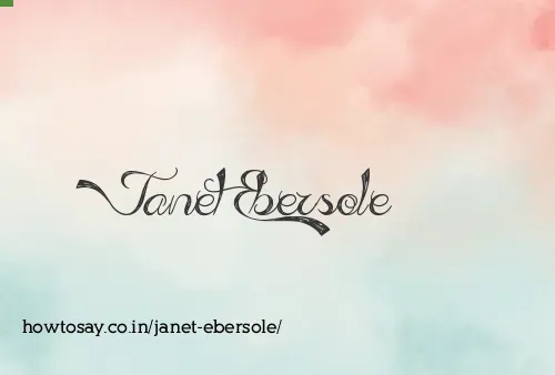 Janet Ebersole