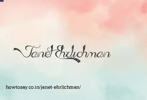 Janet Ehrlichman
