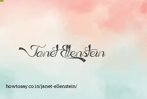 Janet Ellenstein