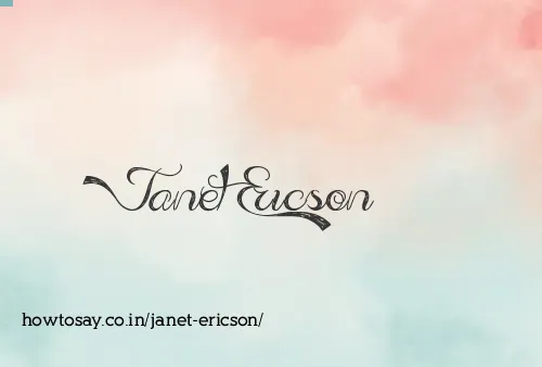 Janet Ericson