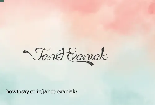 Janet Evaniak