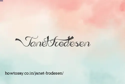 Janet Frodesen