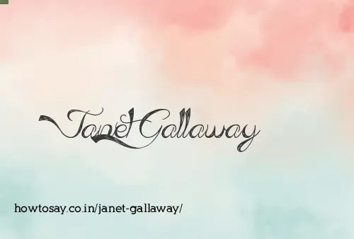 Janet Gallaway