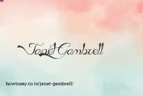 Janet Gambrell