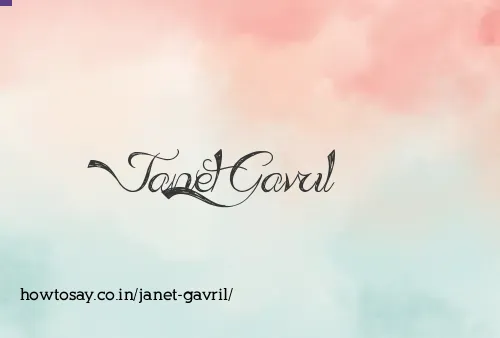 Janet Gavril