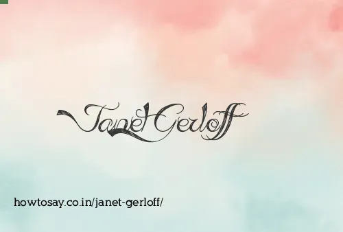 Janet Gerloff